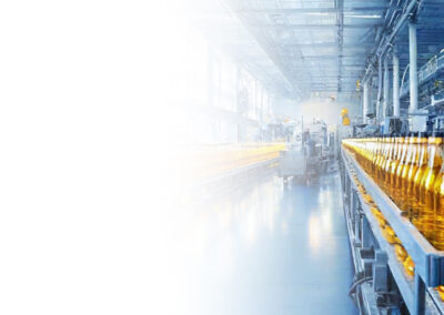 Packaging materials stored at ContainerFare Co‑Packing in Elizabeth, NJ